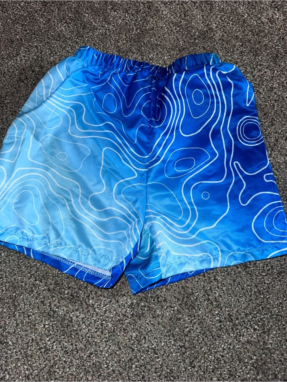 Boys Blue Athletic Swim/Board Shorts Trio